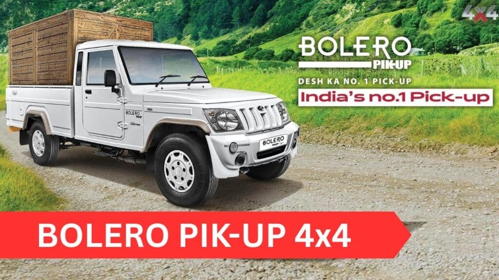New Mahindra Bolero Pickup 4x4 Price