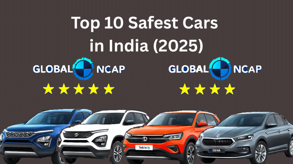 Top 10 Safest Cars in India Under ₹ 10 Lakh