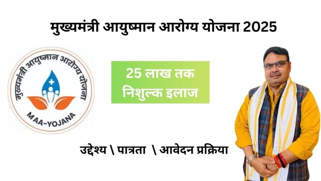 मुख्यमंत्री आयुष्मान आरोग्य योजना: 25 लाख रुपए तक मुफ्त इलाज
Mukhyamantree Ayushman Arogya Yojana