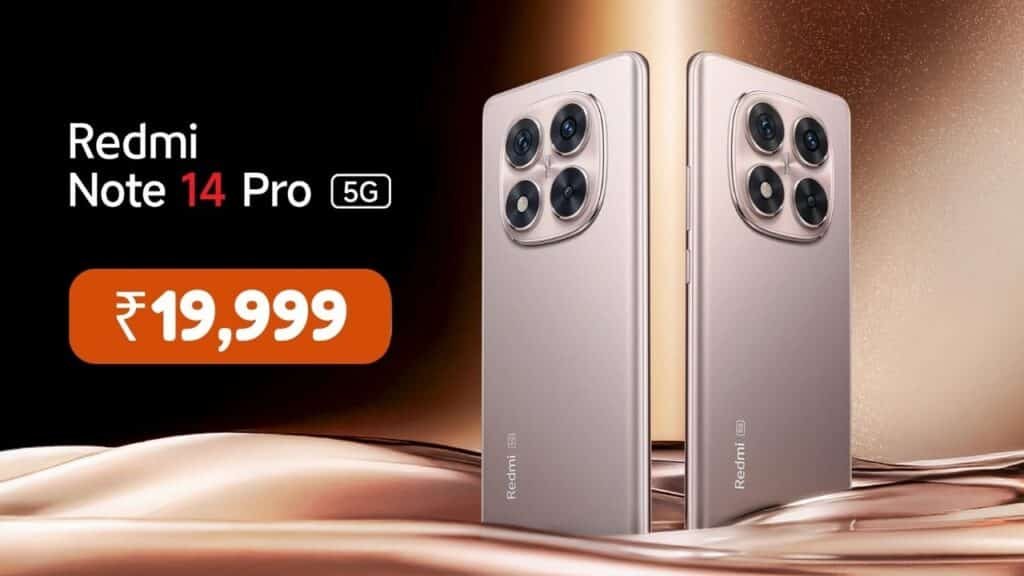 2026 Cheapest 5G Phone in India: Redmi note 14 Pro (5G)